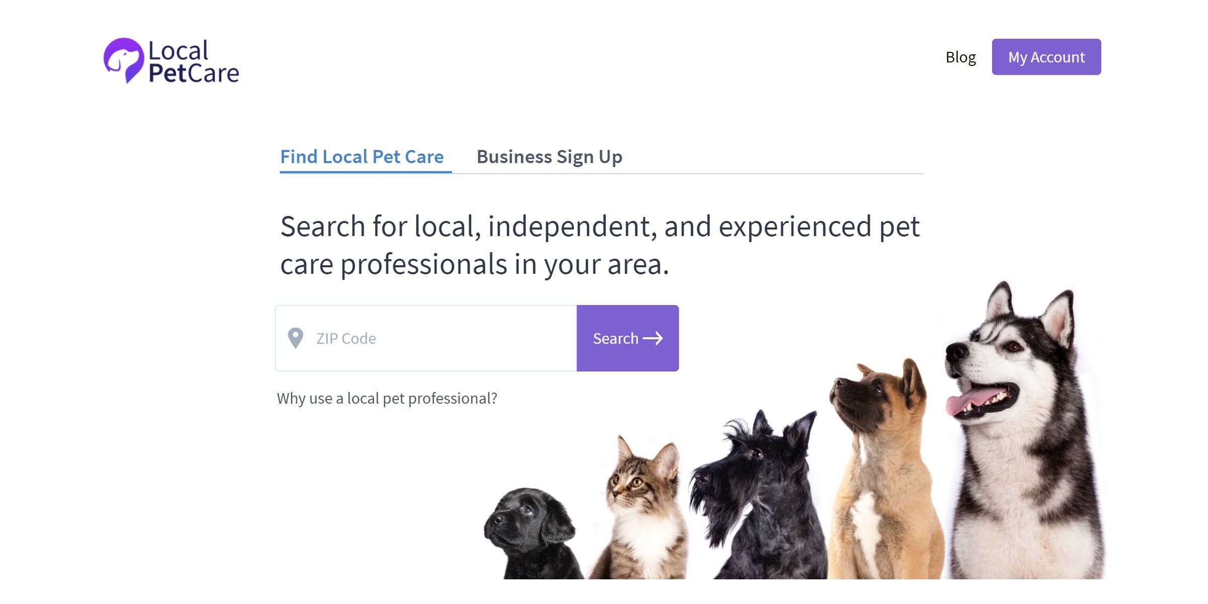 Find sales pet care