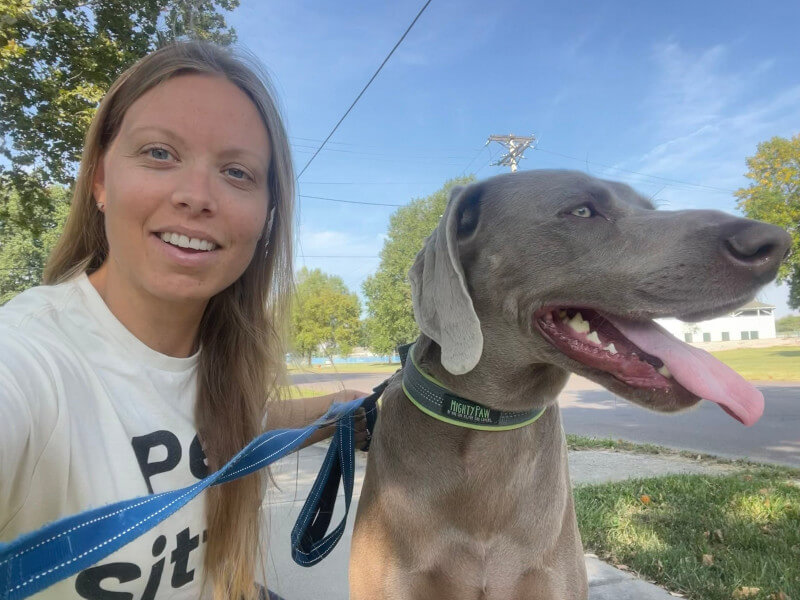 meghan-with-dog