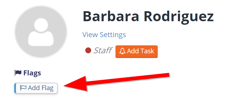 Add Flag to Staff Profile
