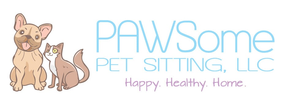 PAWSome Pet Sitting Logo 