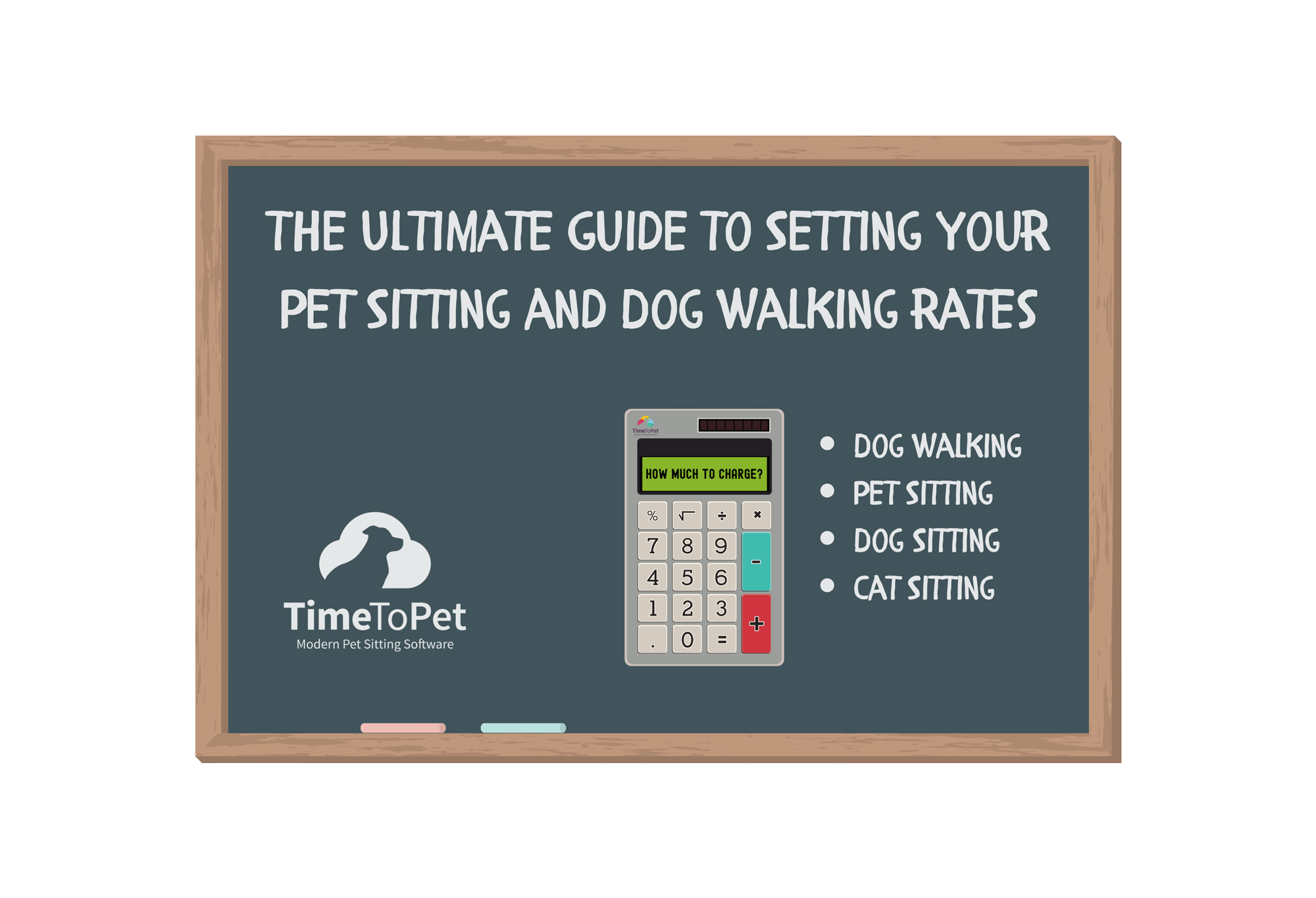 Pet Sitting Rates on Blackboard