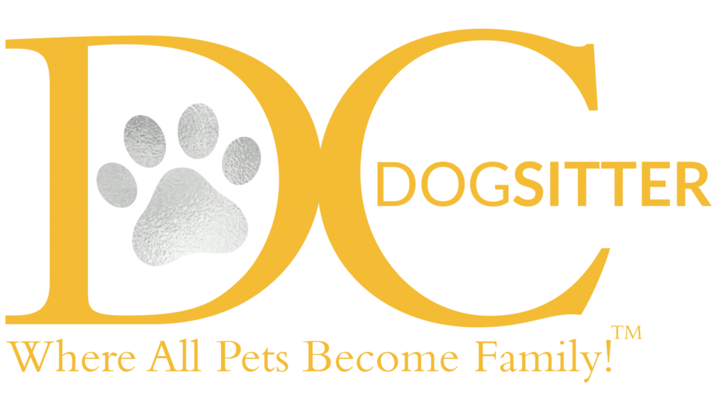 DC DOG SITTER | 'Where All Pets Become Family!'™ Logo