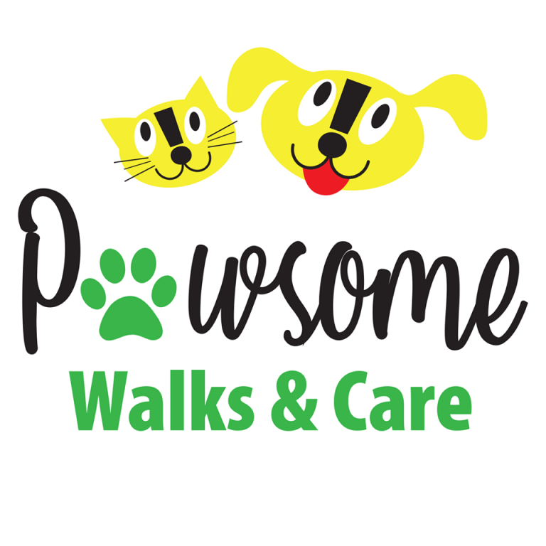 Pawsome Walks & Care, LLC. Logo