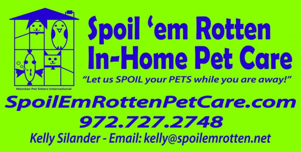 Spoil 'em Rotten In-Home Pet Care Logo