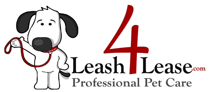 Leash4Lease, Inc. Professional Pet Care  Logo