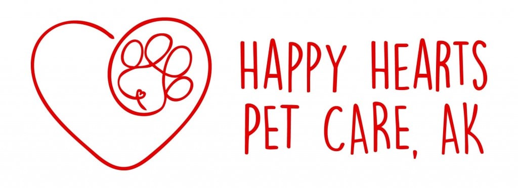 Happy Hearts Pet Care AK Logo