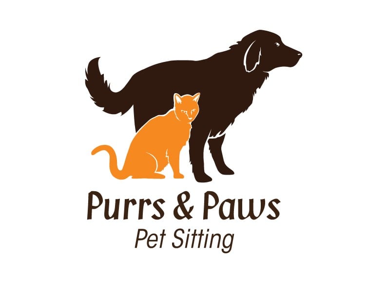 Purrs and Paws Logo