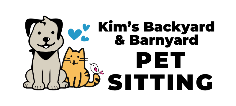 Kim's Backyard & Barnyard Pet Sitting Logo