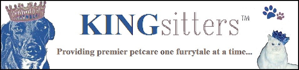 KINGsitter's' Pet Sitting Logo