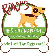 The Strutting Pooch, LLC. Logo