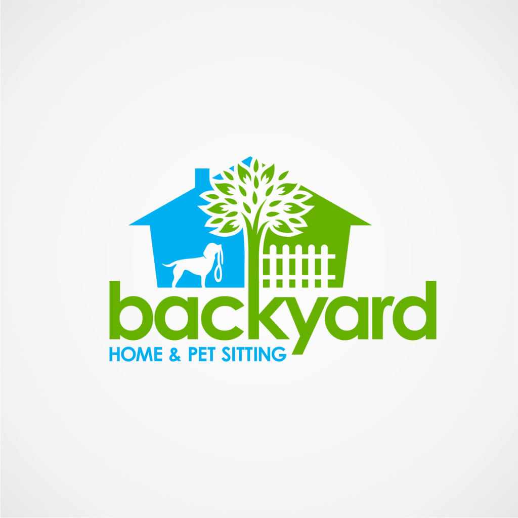 Backyard Pet Grooming | Backyard Pet Sitting Logo