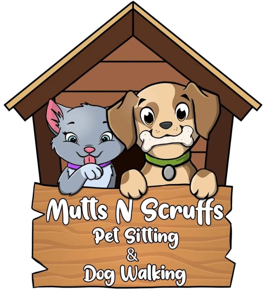 Mutts N Scruffs Pet Sitting Logo