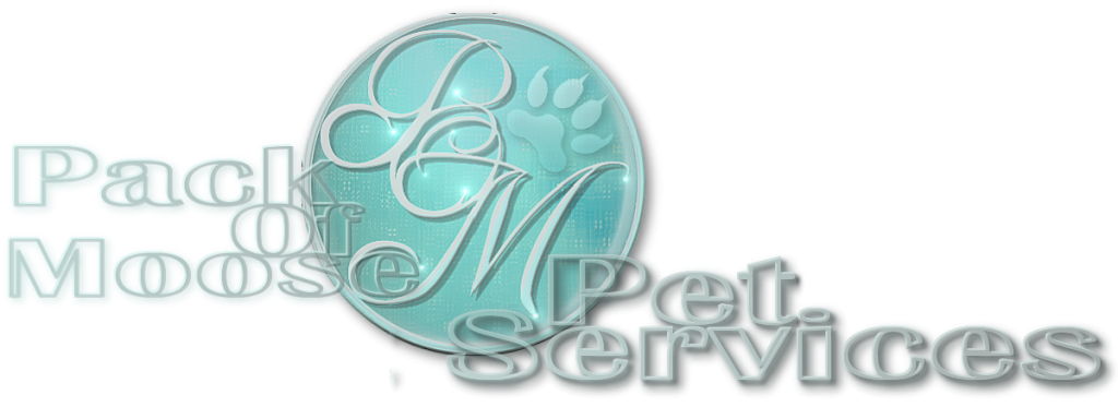 Pack of Moose Pet Services Logo