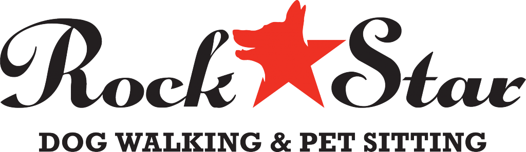 Rock Star Dog Walking & Pet Sitting Logo