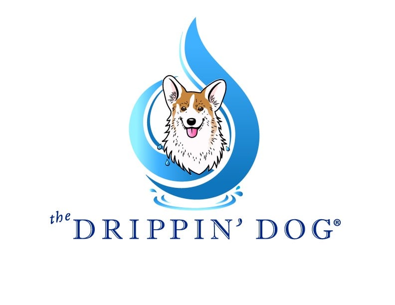 The Drippin' Dog Logo