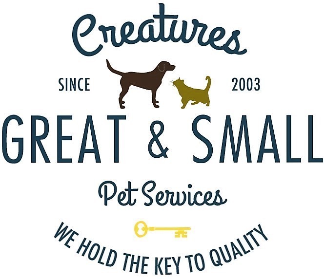 Creatures Great & Small Pet Services Logo