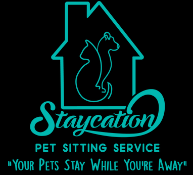 Staycation Pet Sitting Service Logo