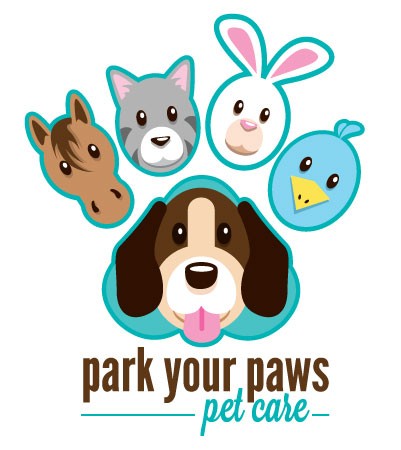 Park Your Paws Pet Care Logo