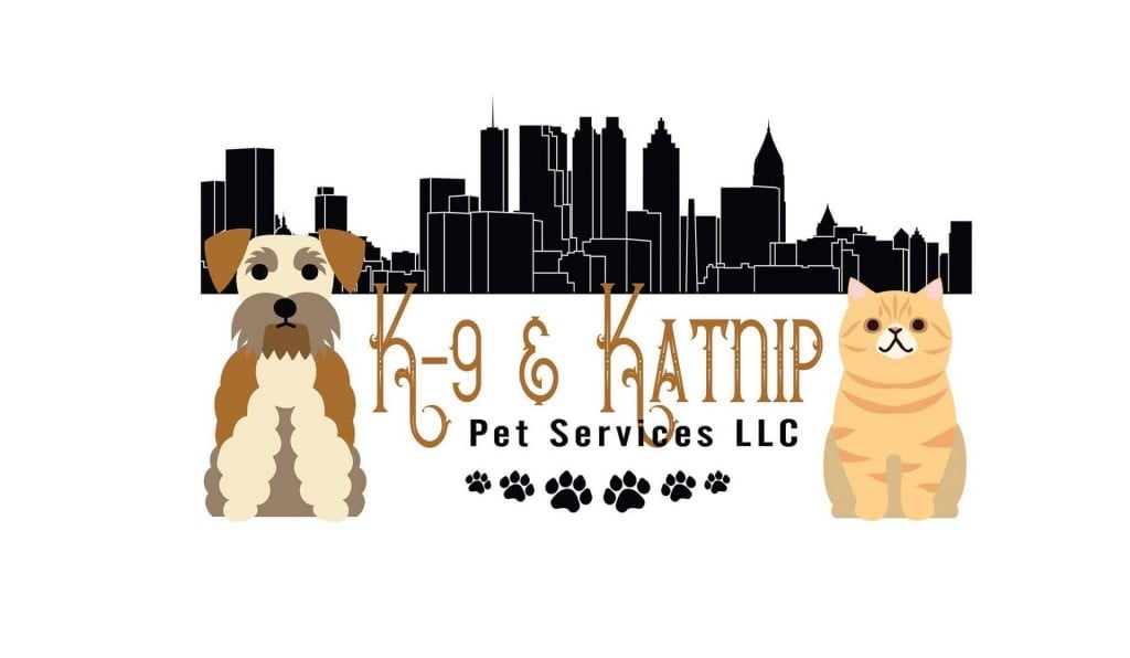 K-9 & Katnip Pet Services Logo