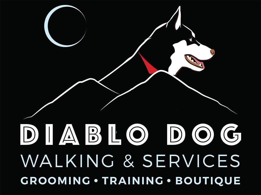 Diablo Dog Walking Logo