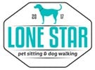 Lone Star Pet Sitting and Dog Walking Logo