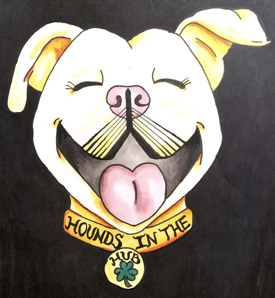 Hounds in the Hub Logo