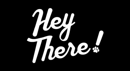 Hey There!  Pet Care Logo