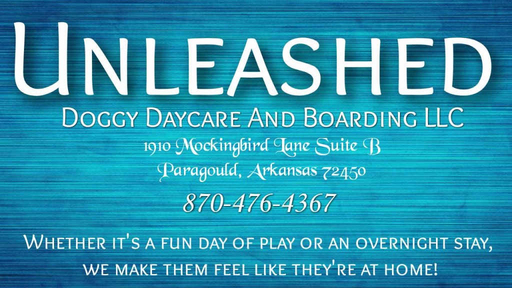 Unleashed Doggy Daycare and Boarding LLC Logo