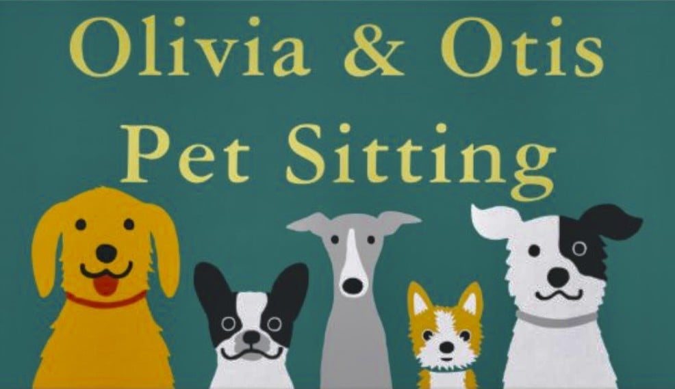 Olivia and Otis Pet Sitting Logo