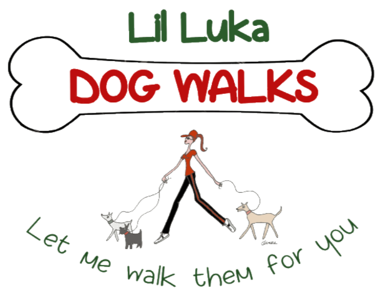Lil Luka Dog Walks Logo