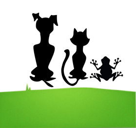 Dogs to Frogs Pet Sitting Logo