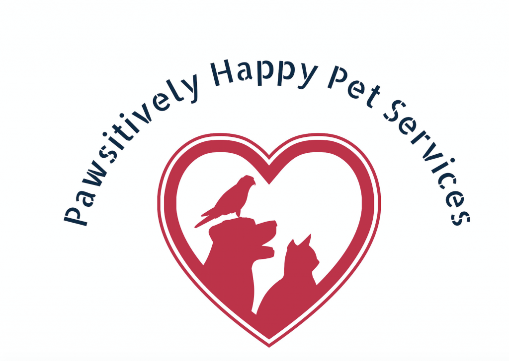 Pawsitively Happy Pet Services Logo