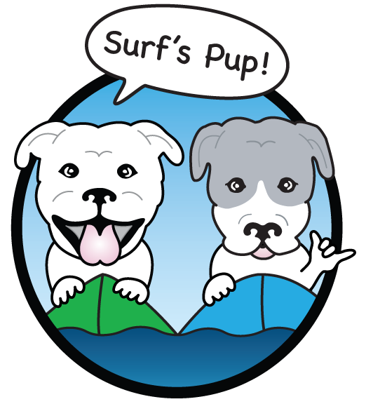 Surf's Pup Doggie Lounge Logo