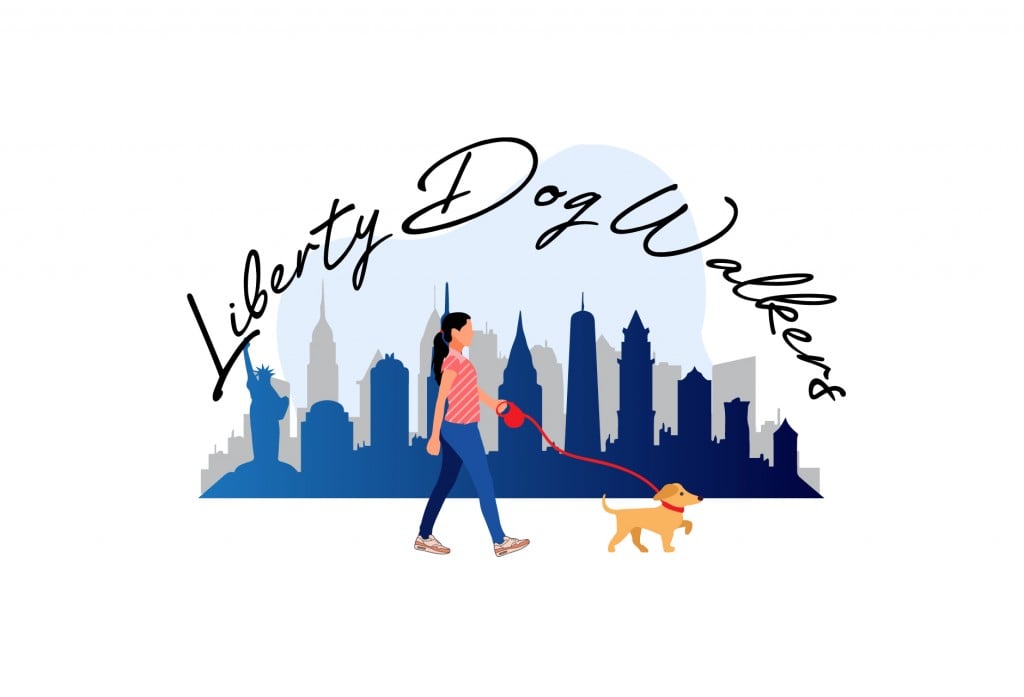 Liberty Dog Walkers Logo