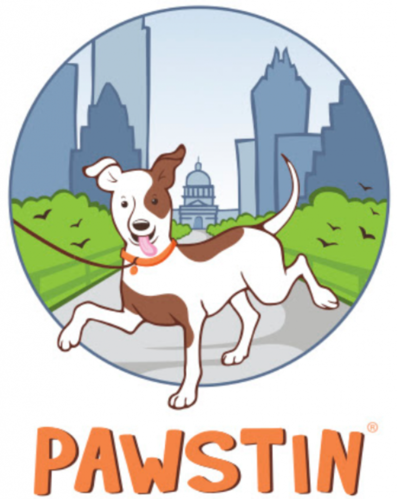 Pawstin Logo