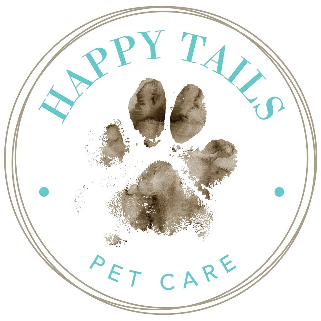 Happy Tails, Professional Pet Sitting Logo