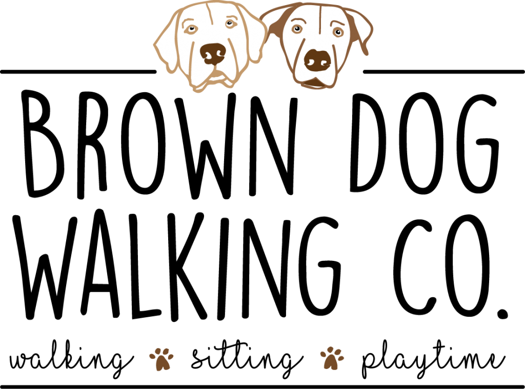 Brown Dog Walking Co. Logo