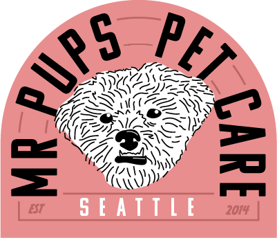 Mr. Pups Pet Care Logo