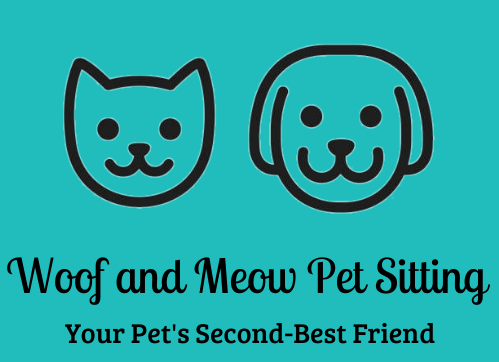 Woof and Meow Pet Sitting  Logo