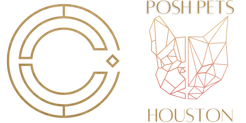 Posh Pets Houston @ Crimson Logo