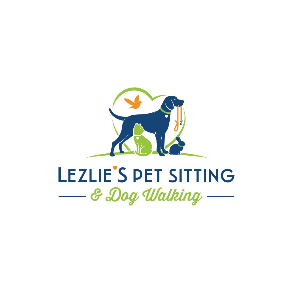 Lezlie's Pet Sitting & Dog Walking Logo