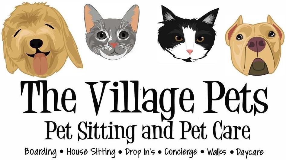 The Village Pets, Pet Sitting and Pet Care Logo