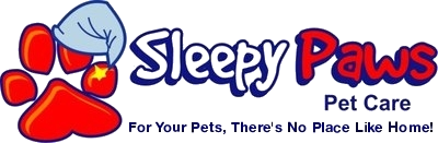 Sleepy Paws Pet Care Logo