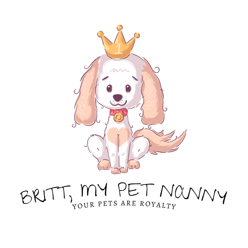 Britt, My Pet Nanny - Your Pets Are Royalty Logo