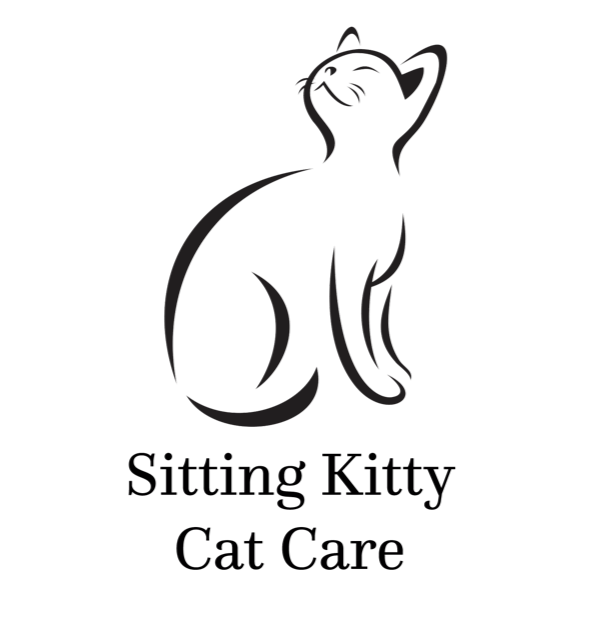 Sitting Kitty Cat Care Logo