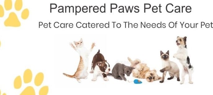 Pampered Paws Pet Care Logo