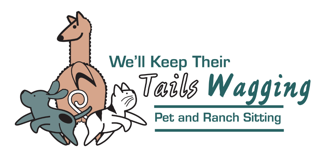 We’ll Keep Their Tails Wagging Pet and Ranch Sitter Logo