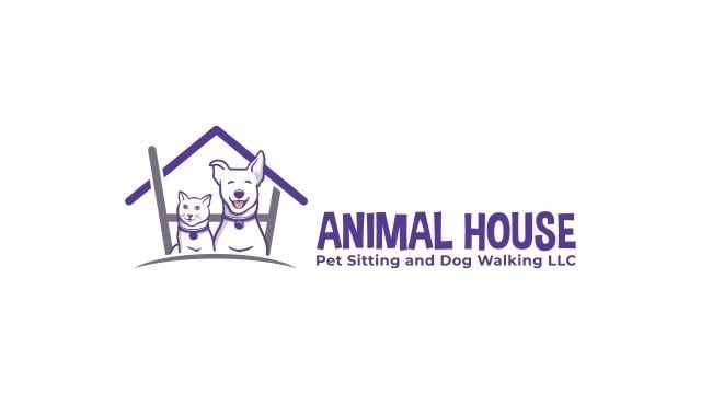 Animal House Pet Sitting and Dog Walking LLC Logo