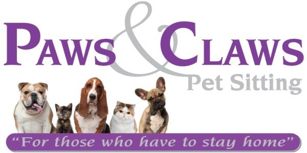 Paws and Claws Pet Sitting Logo