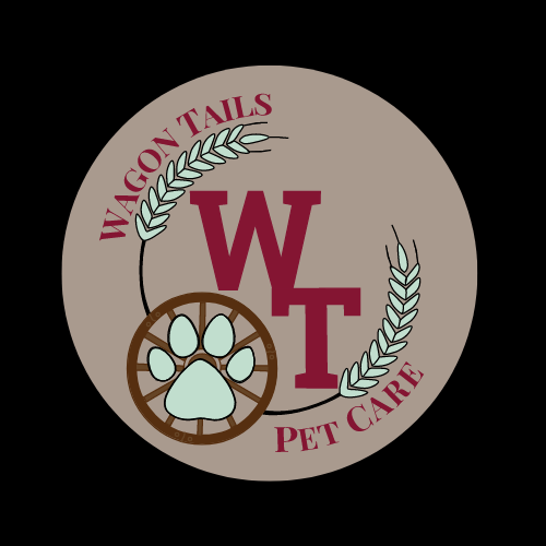 Wagon Tails Pet Care Logo